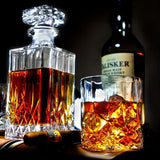 Whiskey Bottle and Glasses Set