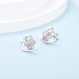 Heart and Paw Print Earrings – Jewelry for Pet Lovers