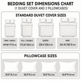3-Piece Quilted Bed Set - Tree of Life
