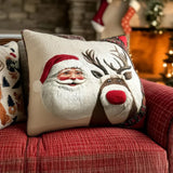 Padded Pillow Cover - Frosty Evening