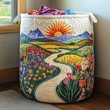 Bright Prairie | Handmade Laundry Basket