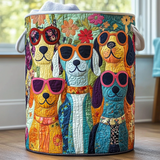 Happy Dogs | Handmade Laundry Basket
