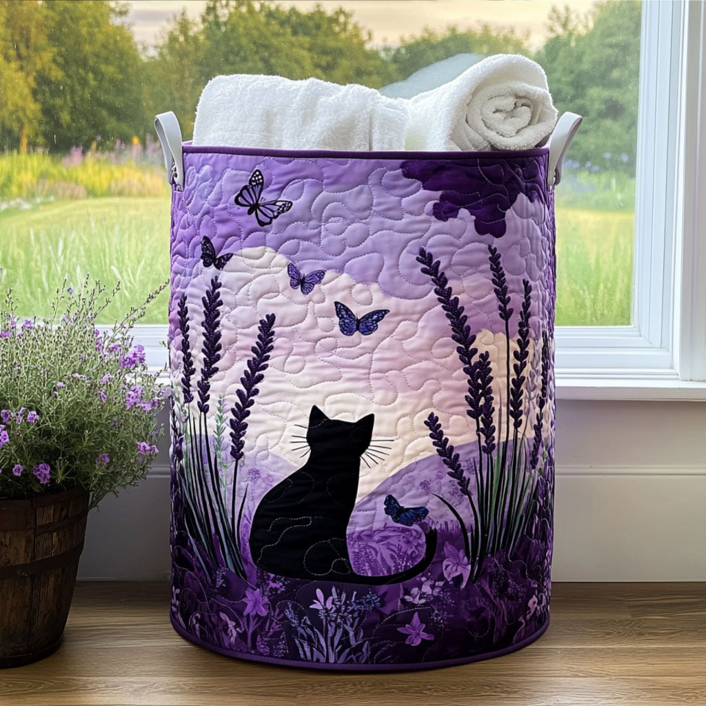 Cat | Handmade Laundry Basket
