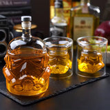 Whiskey Bottle and Glasses Set