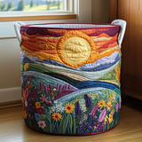 Bright Prairie | Handmade Laundry Basket
