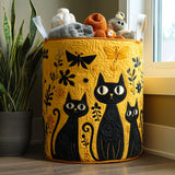 Cat | Handmade Laundry Basket