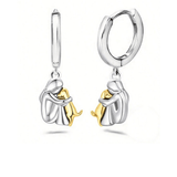 Lucky Dog-Themed Necklace (+ FREE Earrings)