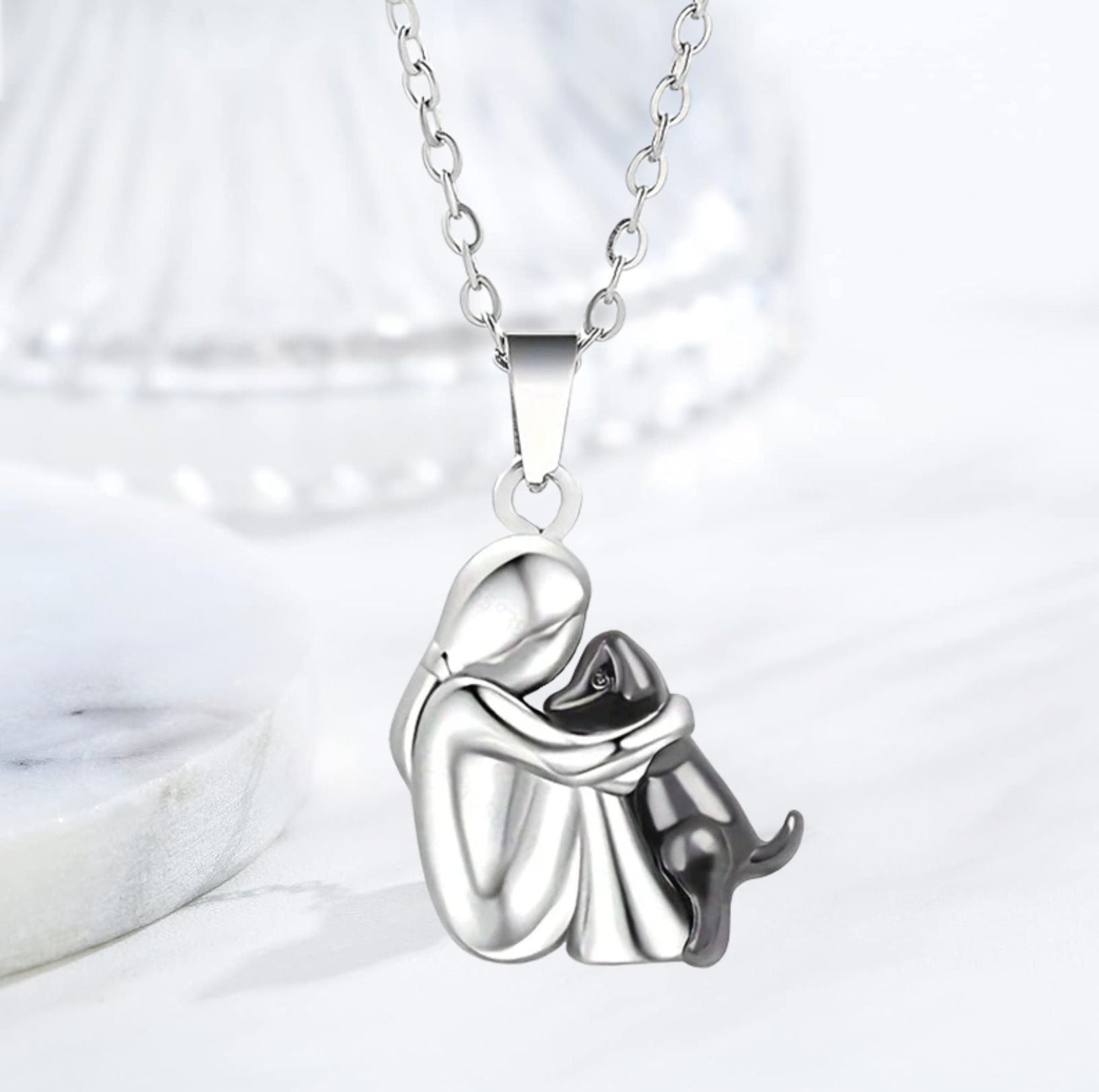Lucky Dog-Themed Necklace